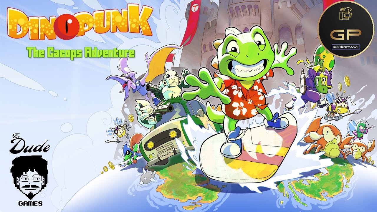 GamerPauly Plays & Chats (Video Review) Dinopunk: the Cacops adventure 
