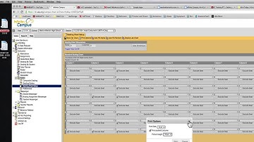 IC Training PT6; Seating Chart Setup