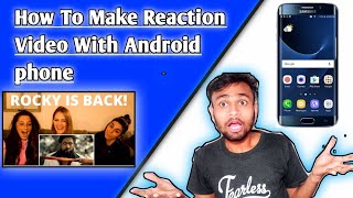 reaction video maker app for android, how to make reaction videos, reaction video MAKER APP screenshot 1