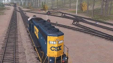 stopping a runaway train in trainz simulator 3!