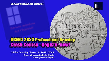 UCEED 2023 - Professional Drawing Crash Course | Register now!