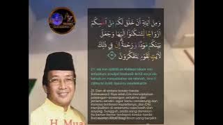 Tilawatil Qur'an surat Arrum ayat 21 _KH Muammar Za