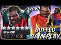 BUFFED Bishop Gameplay - HE IS AN ABSOLUTE MONSTER!!! GOD TIER?!?! - Marvel Contest of Champions