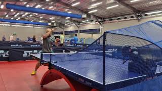 Y3M5S4 - Single Drill | Table tennis robot training | Forehand/Backhand fast switch