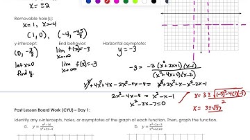 PC 2.5 Graph Rational Functions Day 2 video