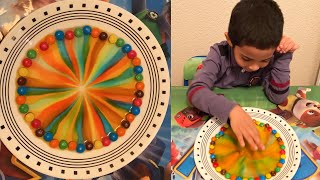 Kids Experiment- M&M’s Rainbow/DIY M&M’s Science Experiment