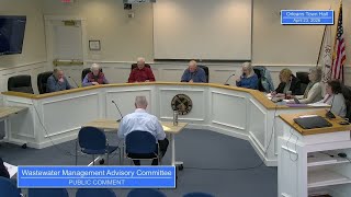 Wastewater Management Advisory Committee - April 23, 2026