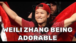 Weili Zhang - wholesome and silly moments