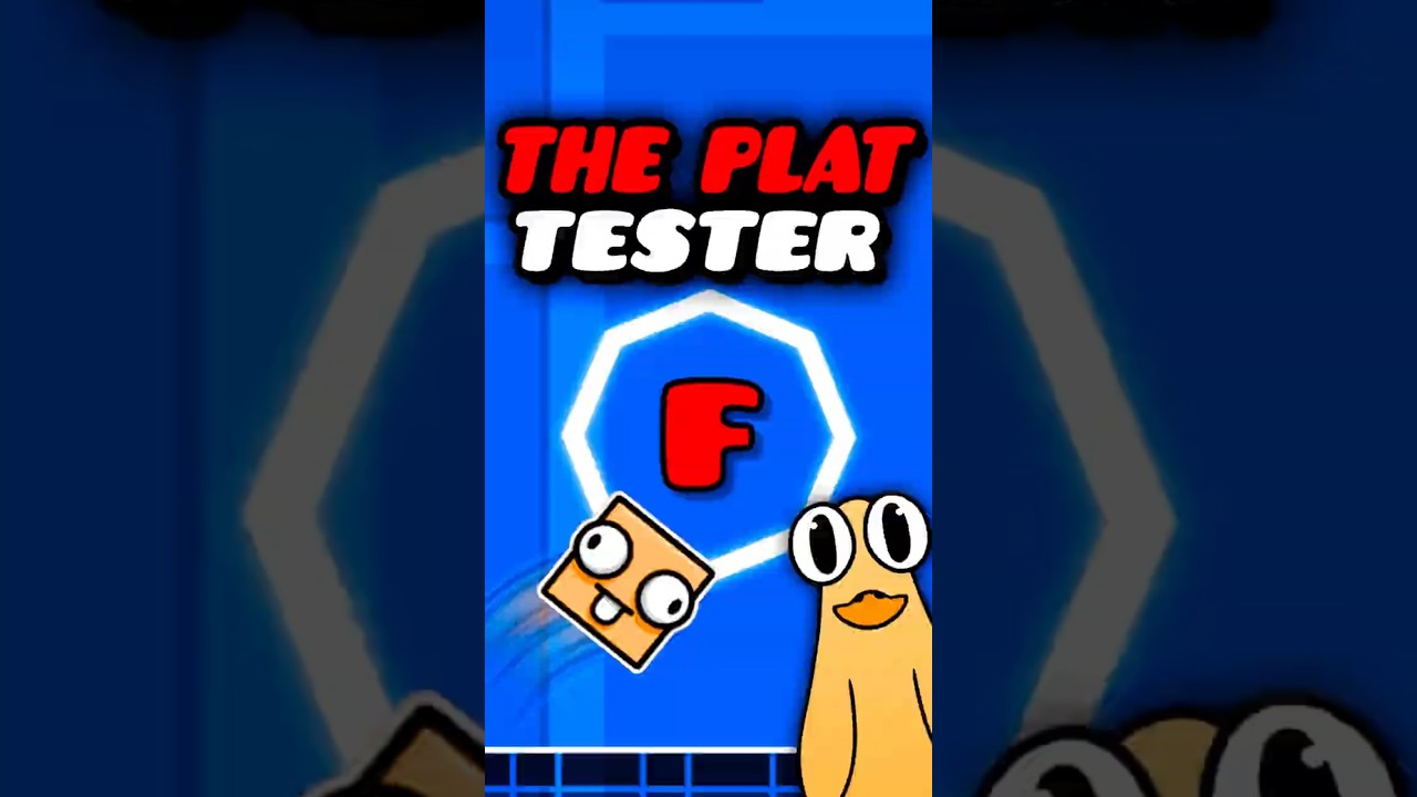 The Skill Tester in Platformer Mode? #geometrydash