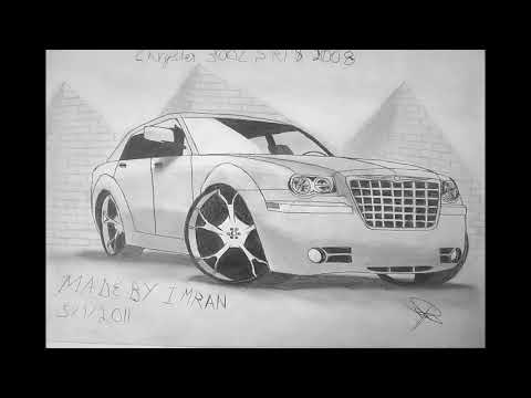 cars sketches using pencil - YouTube