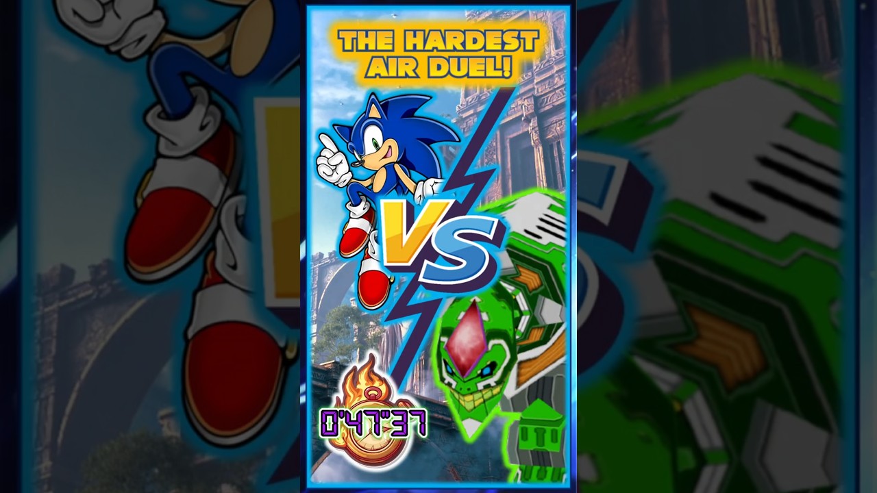 Соник против Призрачного Кондора – S-ранг менее чем за 50 секунд! (Без урона, приключение в стиле...