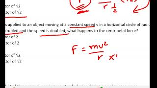 Centripetal Force Worksheet 10 to end