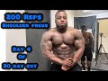 Day 4 of 30 Day Cut | Shoulder Training