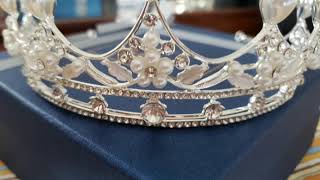SWEET&V RHINESTONE TIARA