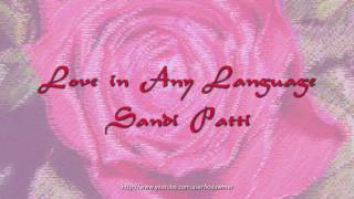 Love In Any Language by Sandi Patty chords