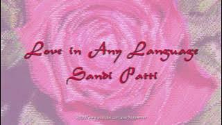 Download lagu Love In Any Language by Sandi Patty