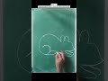 how to draw a rat with a number 6 #shorts #art