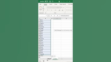 Unique List Function in Excel #exceltutorialforbeginners #exceltips