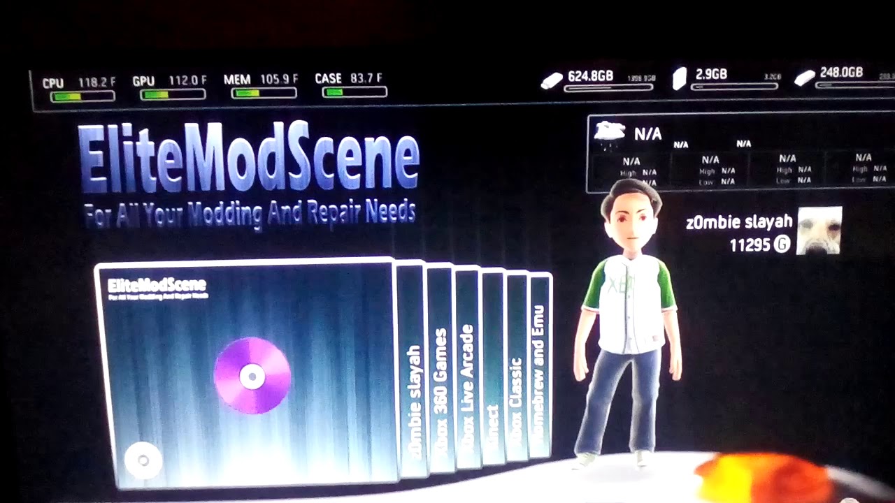 JTAG Modded Xbox 