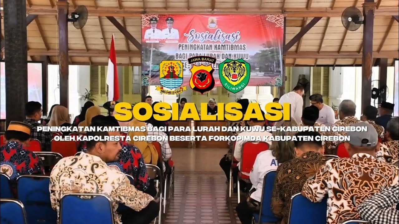 Arahan Forkompimda Kab Cirebon kepada para Kuwu/ Kades se Kab. Cirebon agar bangun Desanya