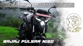 Bajaj Pulsar N160 - The Best Pulsar Yet! | First Ride Review | Sagar Sheldekar Official | 4K screenshot 4