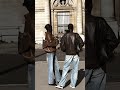 South Sudanese models serving looks in Paris #fashionweek #trending