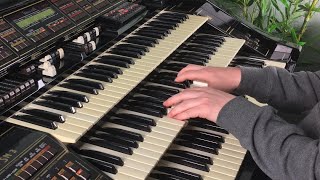 Video thumbnail of "Let´s Twist Again (Chubby Checker) - Organ Drawbars / Florian Hutter - Wersi Atlantis"