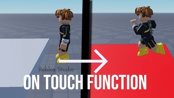 How To Make PART TOUCH FUNCTIONS In Roblox Studio! (Various Examples) | Studio Tutorial