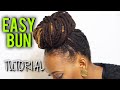 Loc Tutorials for Women |  Loc Bun Tutorial // Patty Phattty