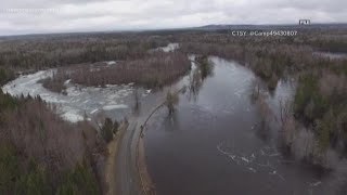 National Weather Service in Caribou issues flood warning for the area of the Mattawamkeag River