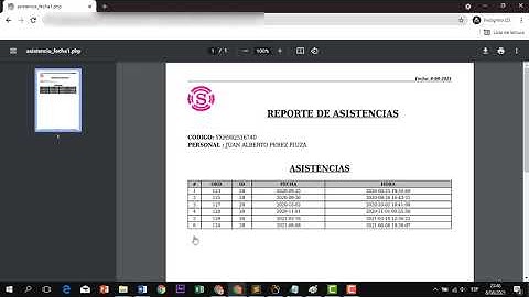 SISTEMA DE ASISTENCIA EN PHP Y MYSQL.