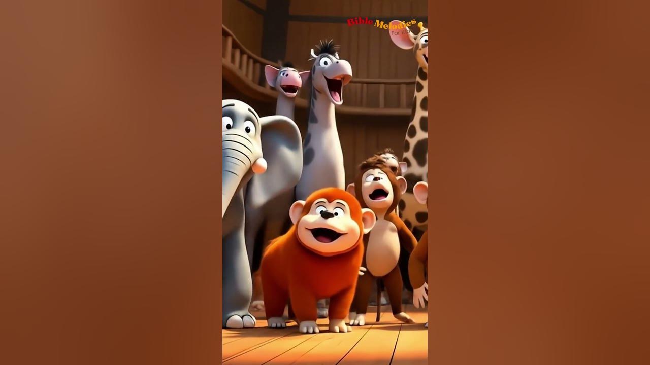 Noah’s Ark Nursery Rhyme | Bible Song for Kids 🐘🌧️ #NoahsArk #BibleSongsforKids #NurseryRhyme