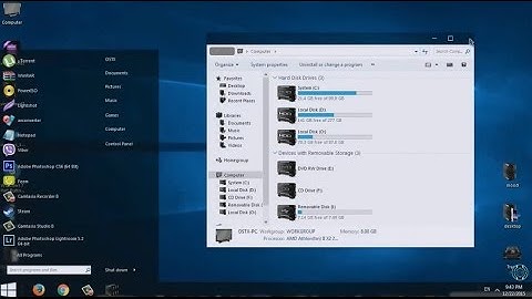Windows 10 theme for Windows 7 Mod2