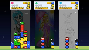 Raining Blobs PC early development gameplay