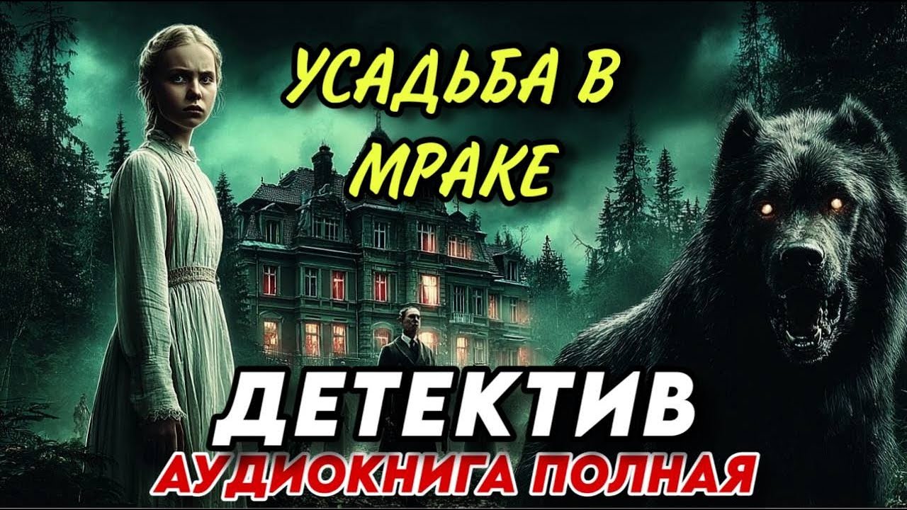 ДЕТЕКТИВ ПОЛНОСТЬЮ : УСАДЬБА В МРАКЕ / Слушать АУДИОКНИГУ