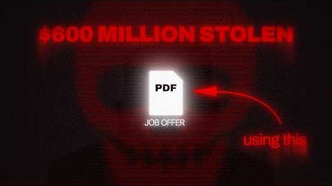 The PDF That Stole $600,000,000