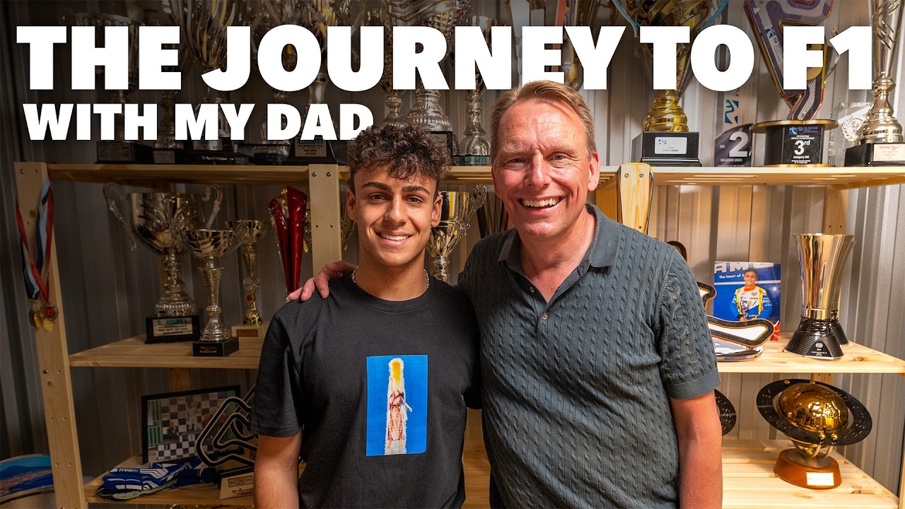 the journey to formula 1 with my dad