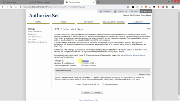 How To Setup AuthorizeNet Payment Method