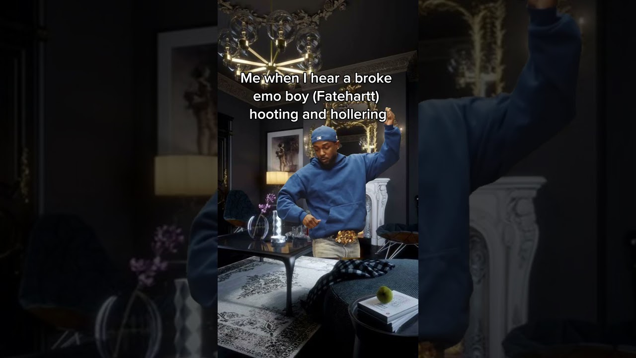 Aye hoot and holler emo boy (song: Smile by Fatehartt)