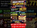 बिहार पुलिस BIHAR POLICE नई भर्ती अपडेट CSBC BIG UPDATE#shortsviral #police #newvacancy
