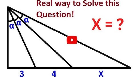 Sweden Math Olympiad Question | Geometry | Real Way to Solve | Using Trigonometry alone