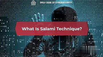 What Is Salami Technique  #cybersecurity   #Salami_Slicing  #Salami_Fraud