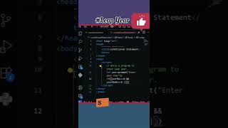 Leap Year in JS📚 #frontendcourse  #coding #webdevelopmet #javascript