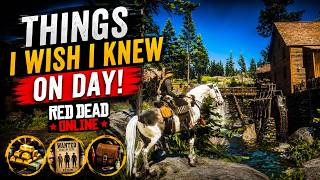 🎬 RED DEAD ONLINE BEGINNER GUIDE: THINGS I WISH I KNEW ON DAY ONE (Part - 1)