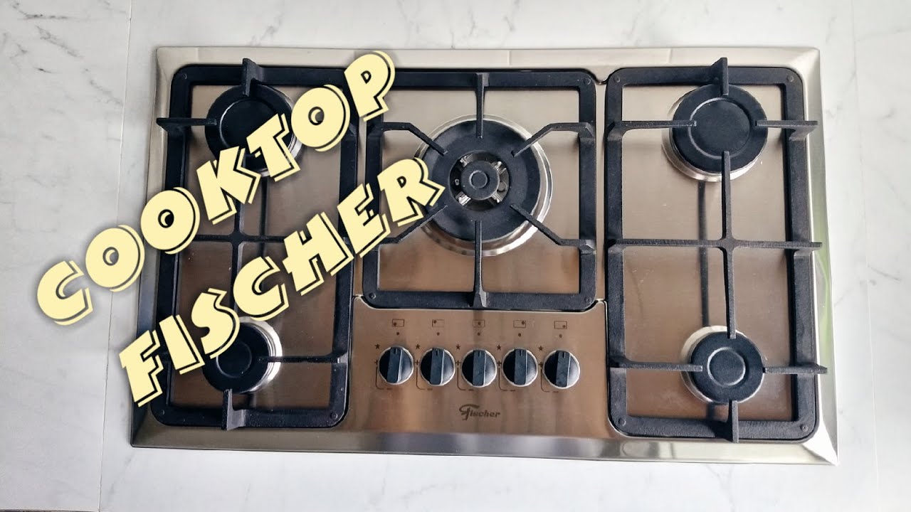 Resenha Cooktop de inox da Fischer YouTube