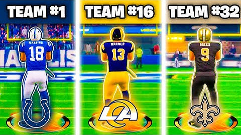 A Touchdown With A LEGEND QB On Every Team In Madden 23!