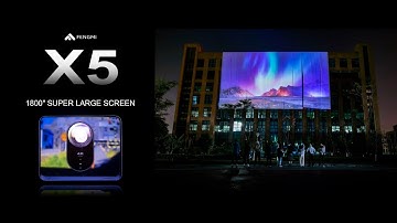 Experience the Unprecedented 1800" Ultra-Large Screen with Formovie X5 - Challenge the Impossible