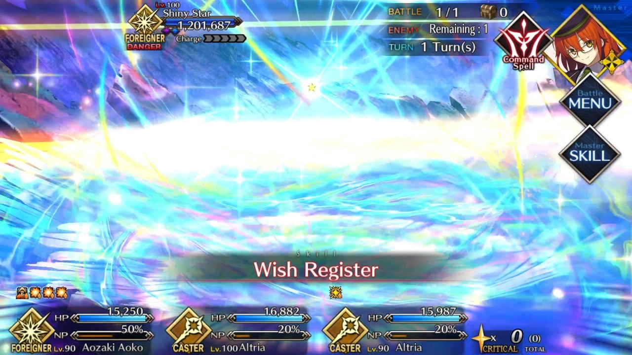 Fate/Grand Order part 2307: Only One / Number One Shiny Star - YouTube
