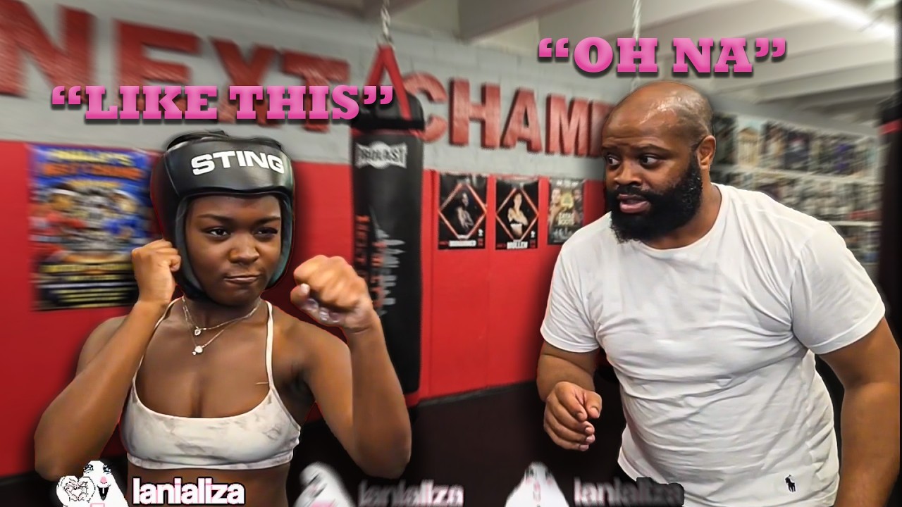 LANI TRAINS AFTER GETTING JUMPED BY HER FANS