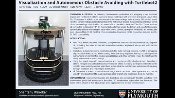Autonomous Obstacle Avoiding and Visualization with Turtlebot2 - Proj324